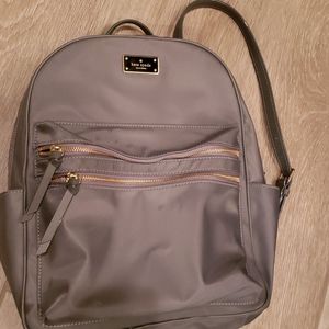 Kate Spade Grey Backpack